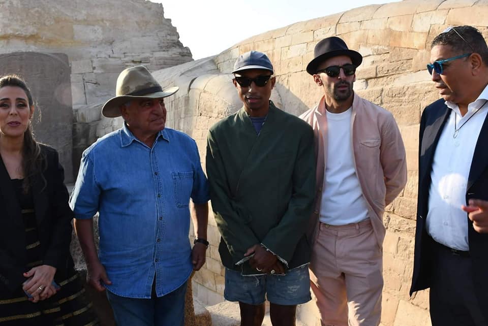 Hawass with the international stars - ET Hawass with the international stars - ET