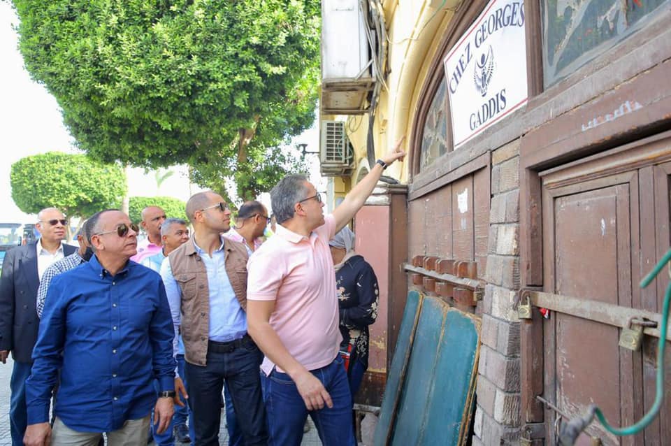 During the inspection tour in Luxor - Min. of Tourism & Antiquities During the inspection tour in Luxor - Min. of Tourism & Antiquities