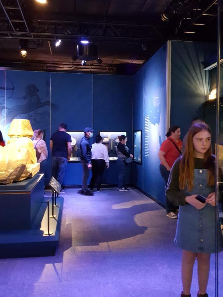 Part of the exhibition - Min. of Tourism & Antiquities Part of the exhibition - Min. of Tourism & Antiquities