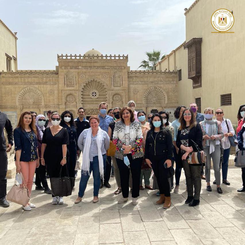 During the visit - Min. of Tourism & Antiquities During the visit - Min. of Tourism & Antiquities