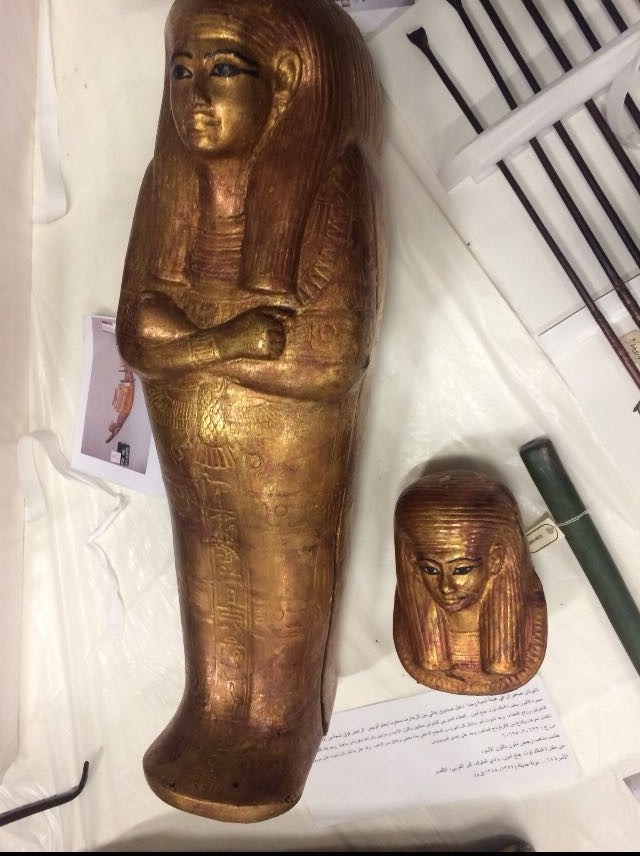 The coffins found inside Tutankhamun The coffins found inside Tutankhamun