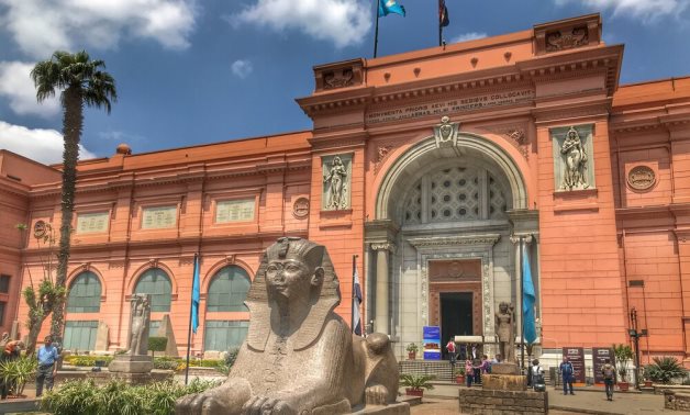 FILE - Egyptian Museum in Tahrir 