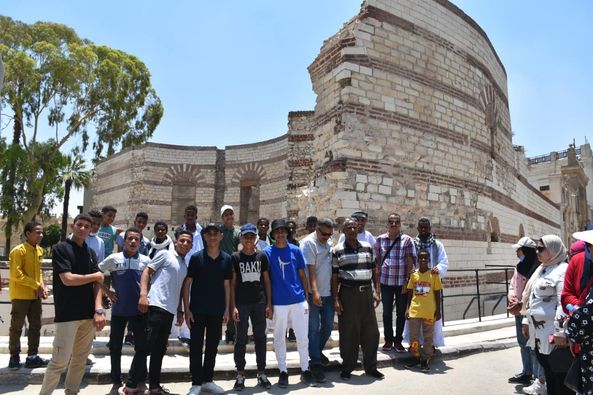 Part of the visit - Min. of Tourism & Antiquities Part of the visit - Min. of Tourism & Antiquities