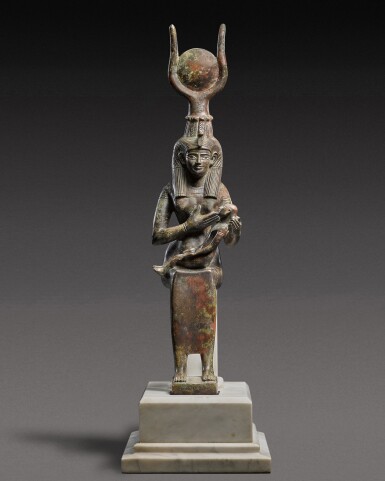 One of the Egyptian antiques sold at Sotheby