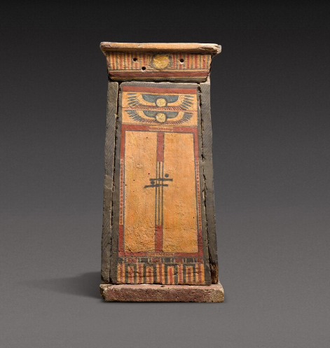 The antique ancient Egyptian box - social media