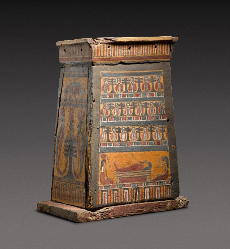 The antique ancient Egyptian box - social media