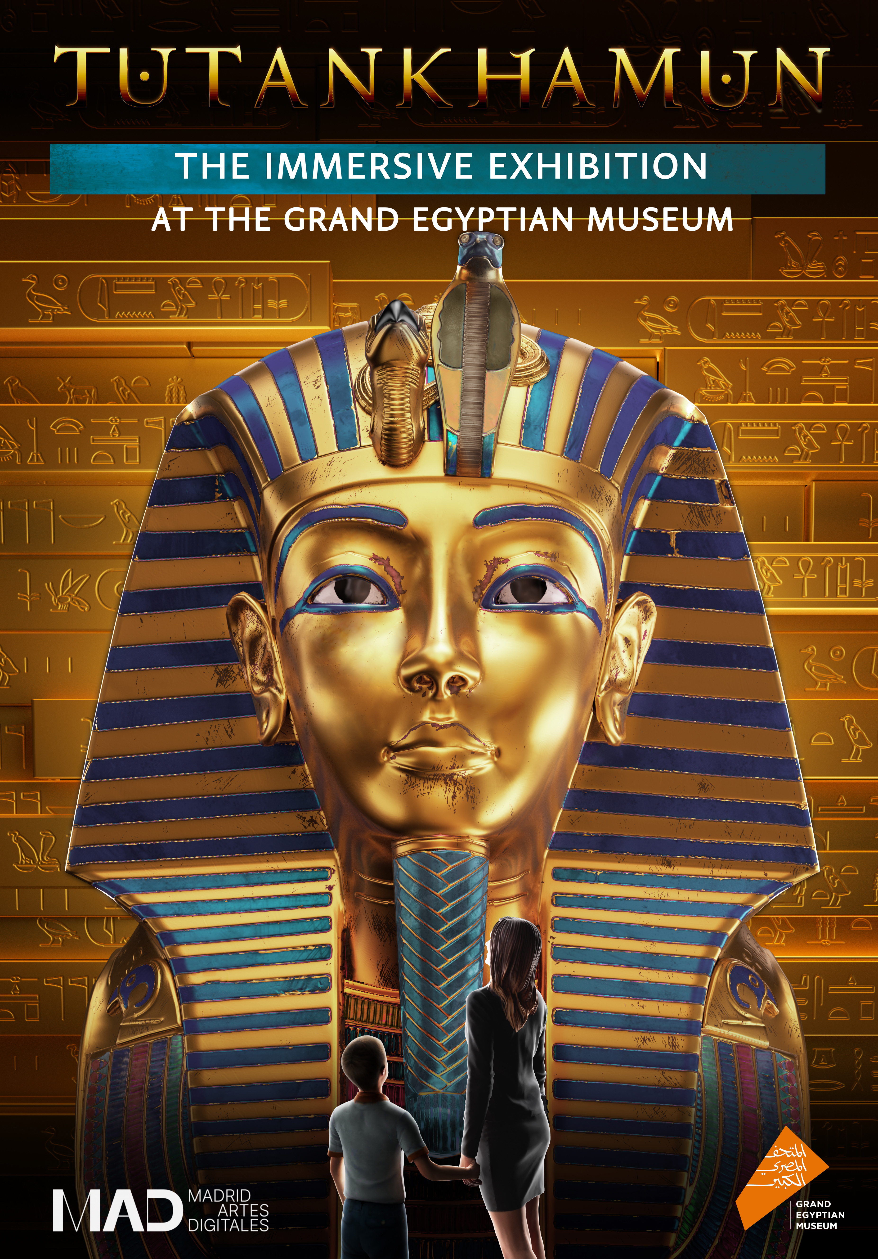 Tutankhamun the Immersive Exhibition Poster