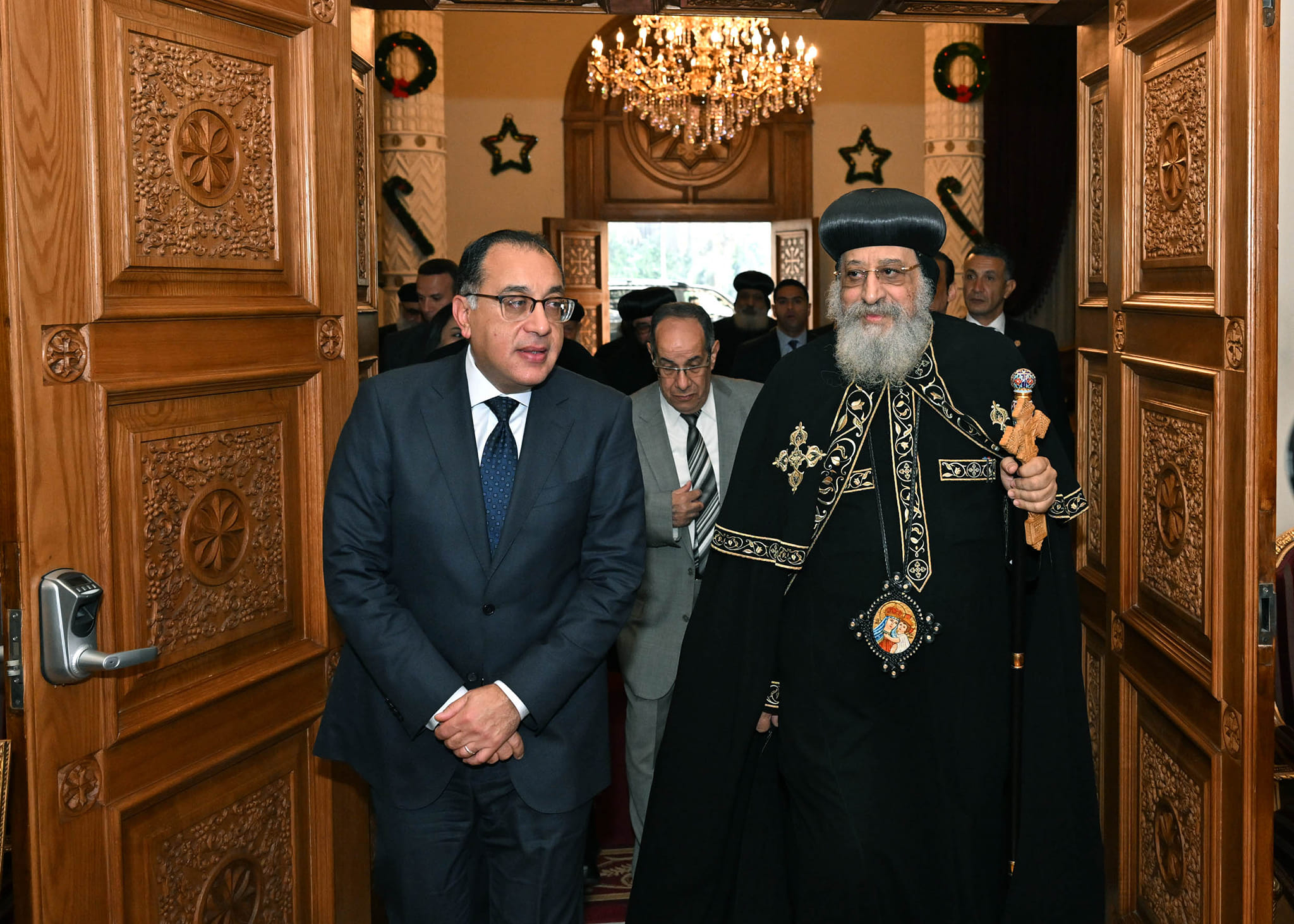 Pope Tawadros II & PM Pope Tawadros II & PM