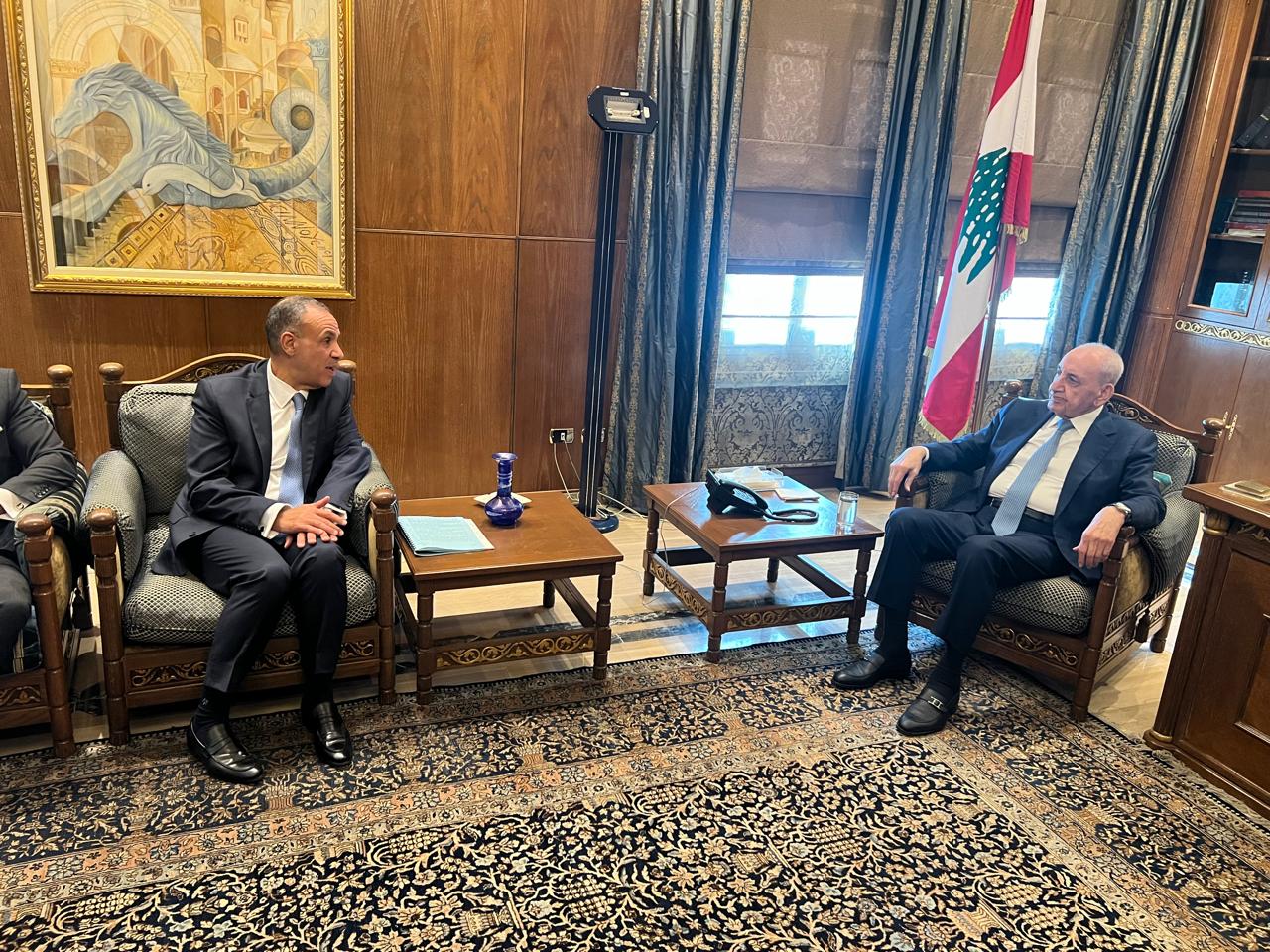 Abdelatty meets with Berri - MFA Abdelatty meets with Berri - MFA