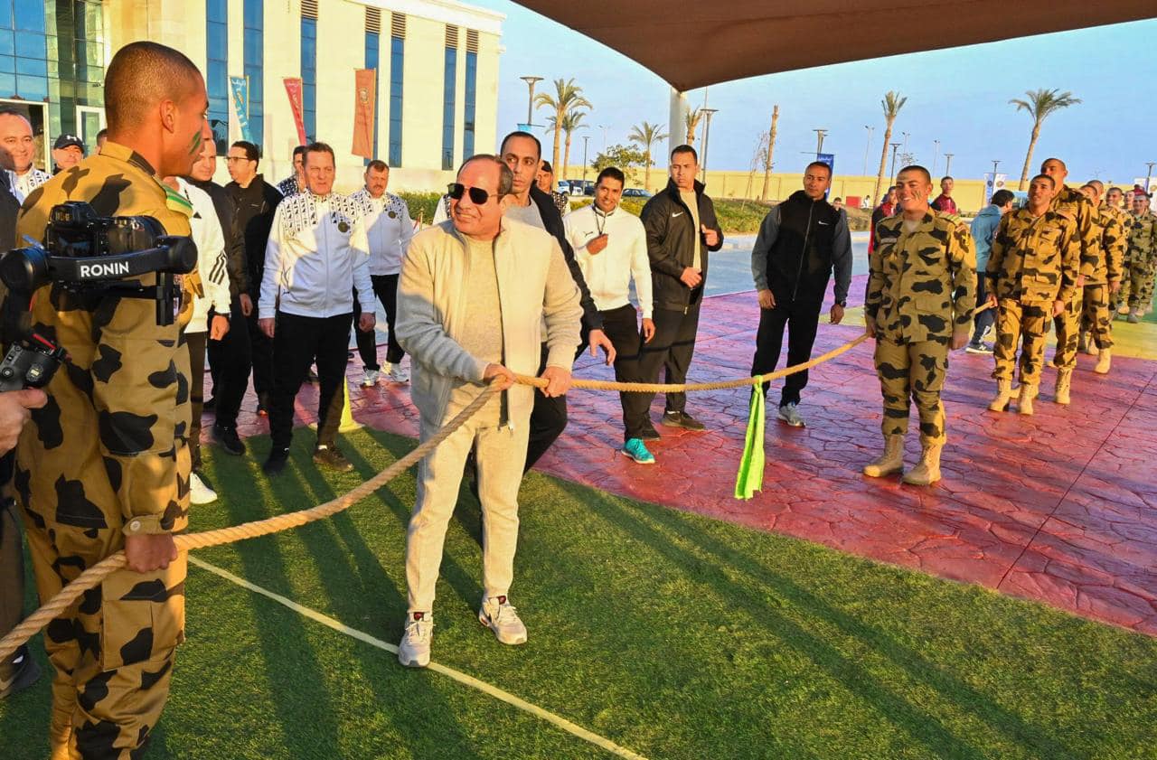 President Sisi visits Egyptian Military Academy to speak to students 12 President Sisi visits Egyptian Military Academy to speak to students 12