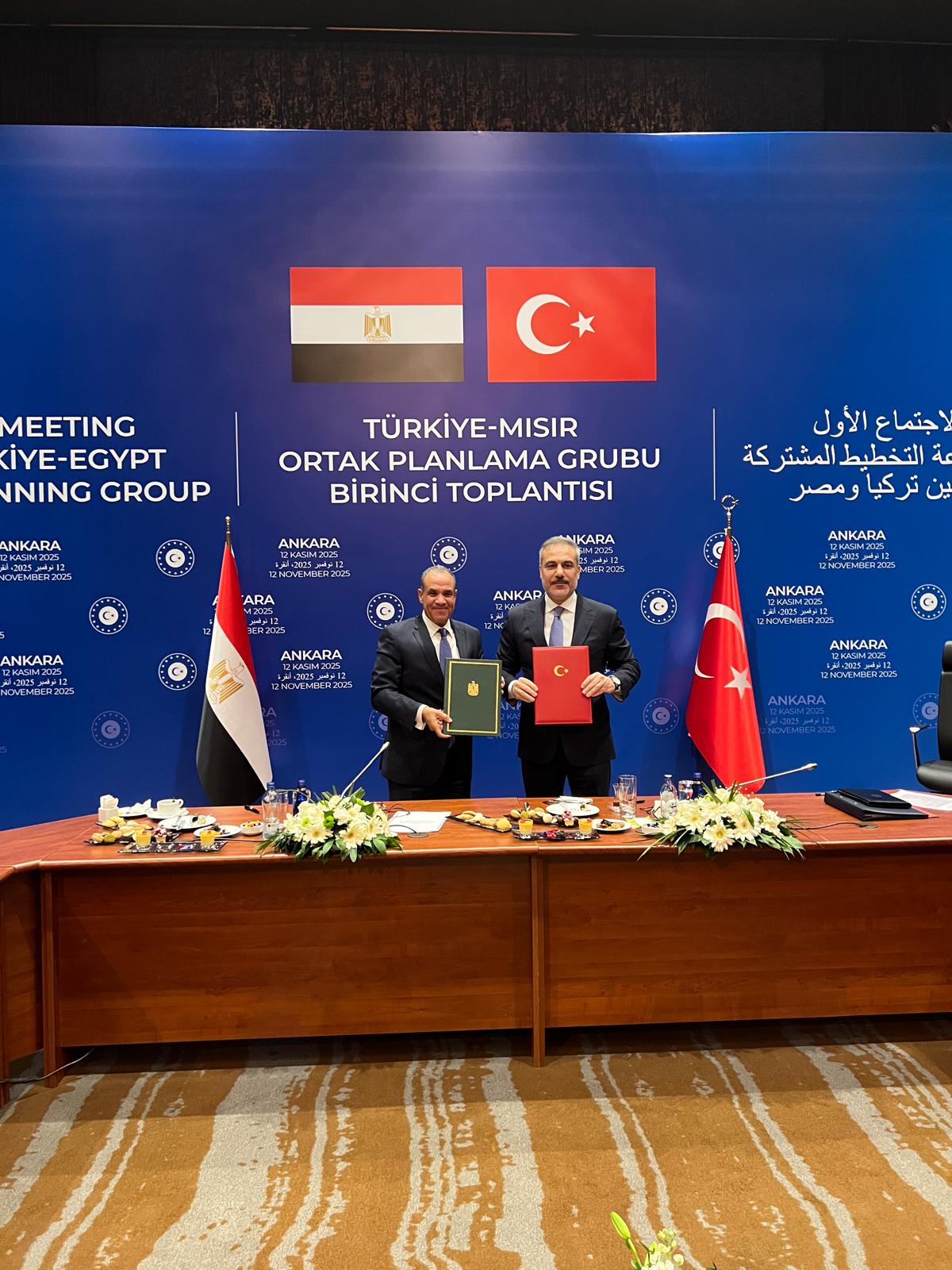 Egypt and Turkiye foreign ministers in Ankara Egypt and Turkiye foreign ministers in Ankara