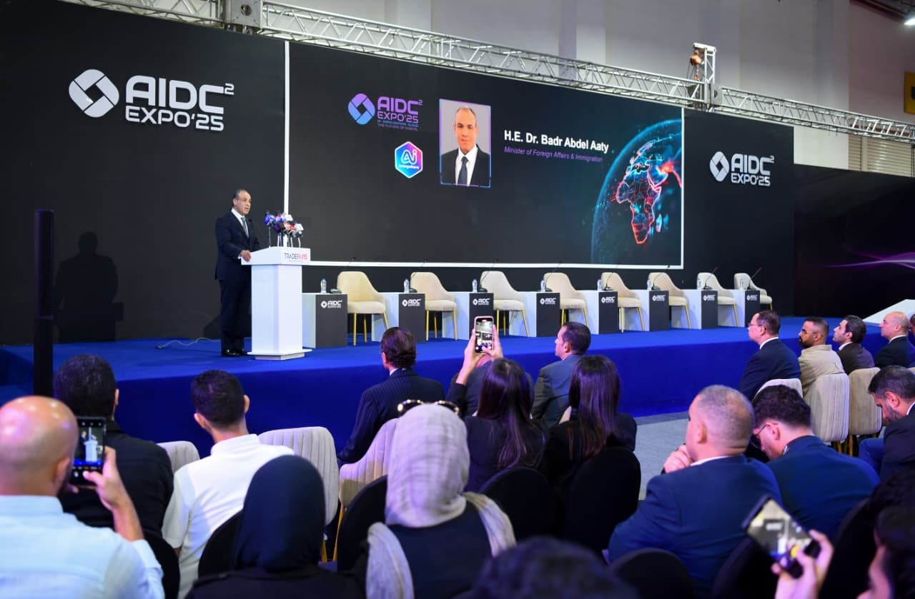 Egyptian FM Badr Abdelatty attends Cairo AI conference Egyptian FM Badr Abdelatty attends Cairo AI conference
