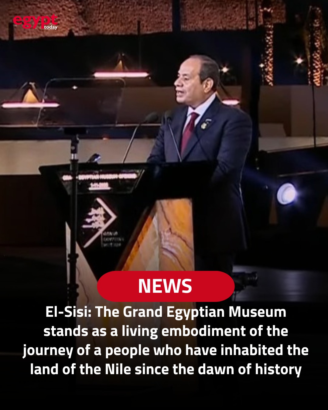 Sisi speaks at GEM opening Sisi speaks at GEM opening
