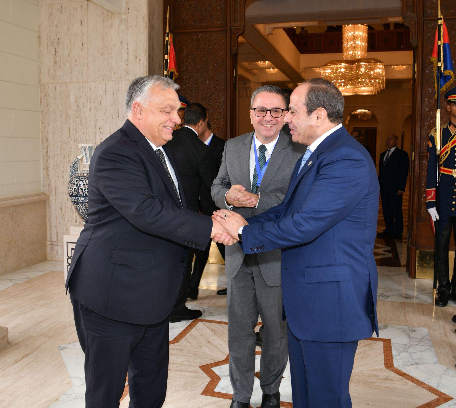 Viktor Orbán meets Sisi Viktor Orbán meets Sisi
