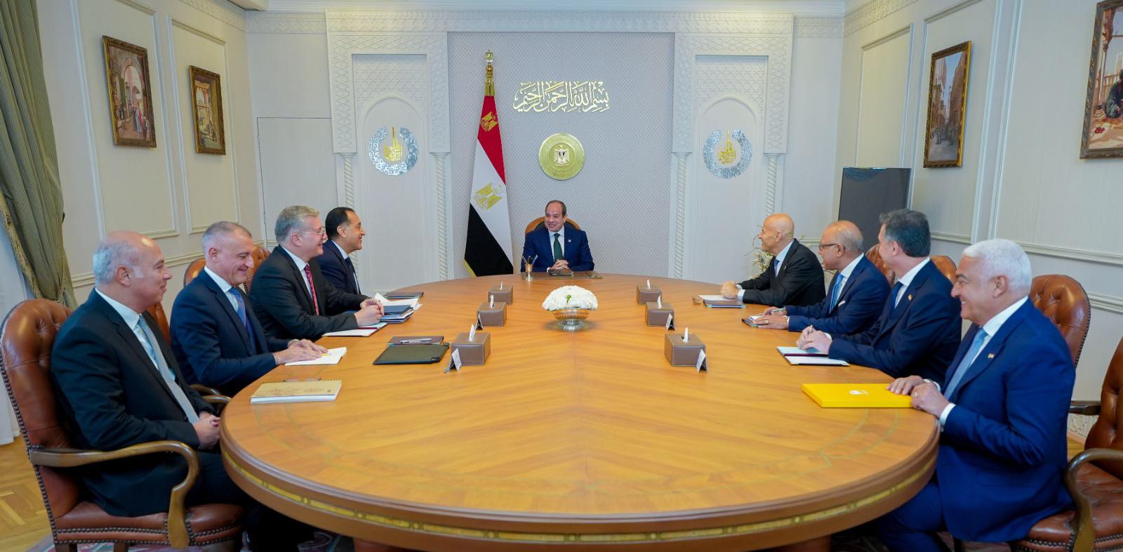 Sisi meets Eni chief Sisi meets Eni chief