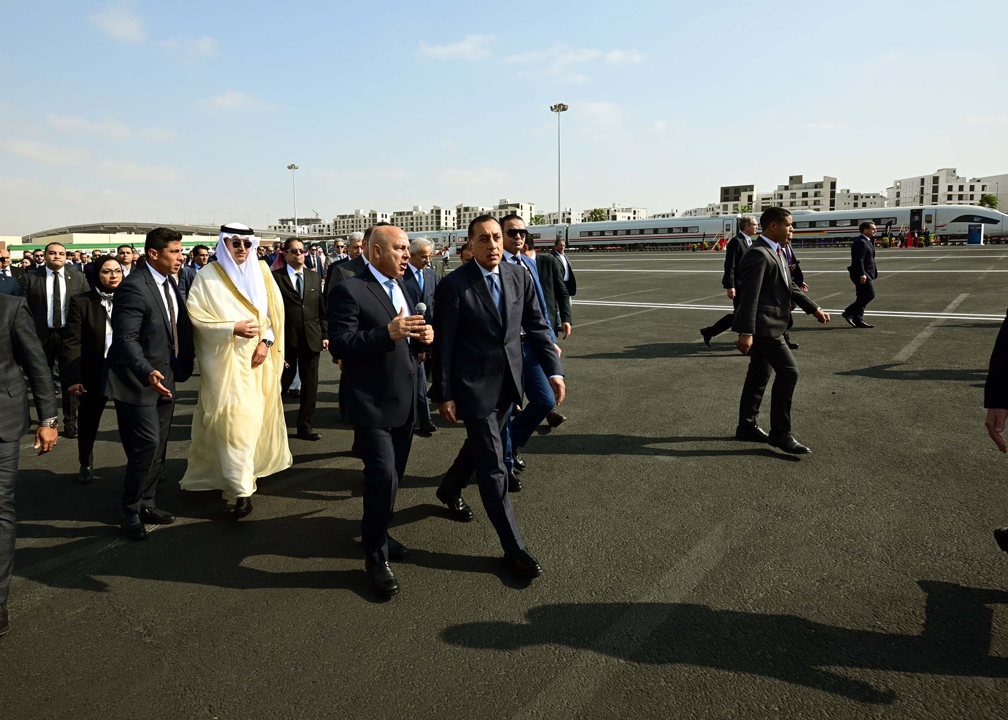 Egyptian prime minister checks amphibious bus and locally manufactured transport models at TransMEA 6 Egyptian prime minister checks amphibious bus and locally manufactured transport models at TransMEA 6