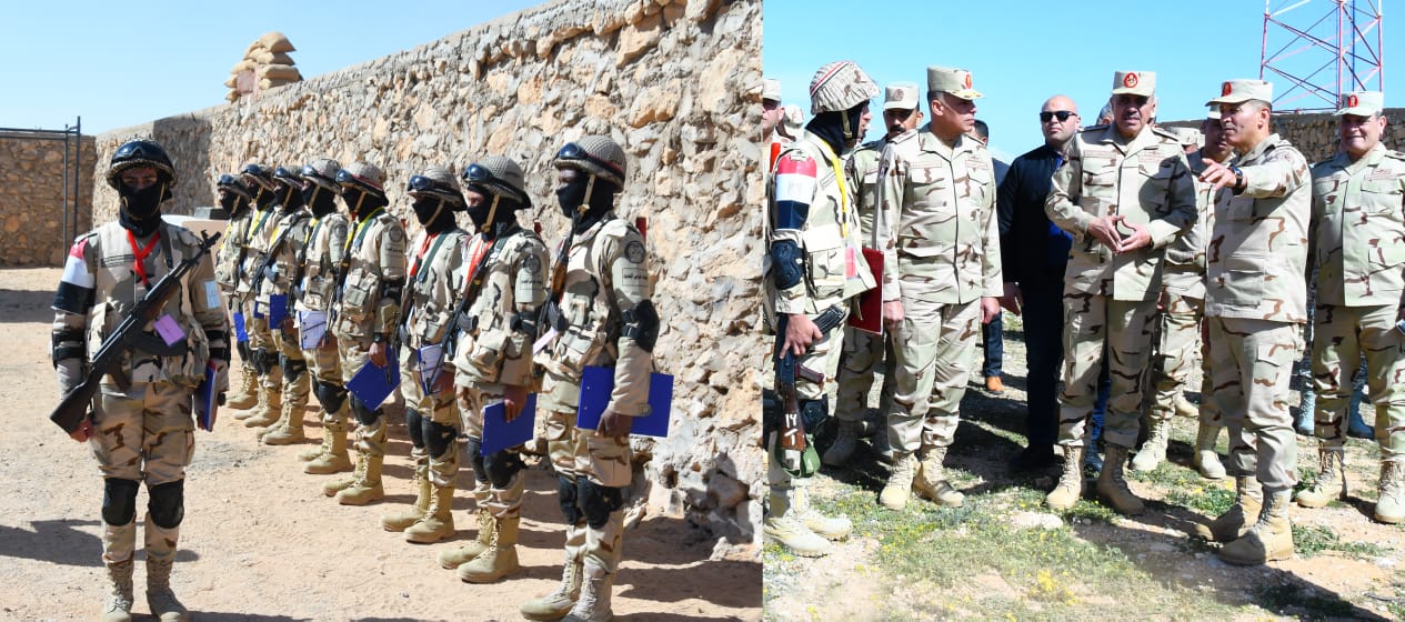 Army chief of staff inspects security measures on western border 3 Army chief of staff inspects security measures on western border 3