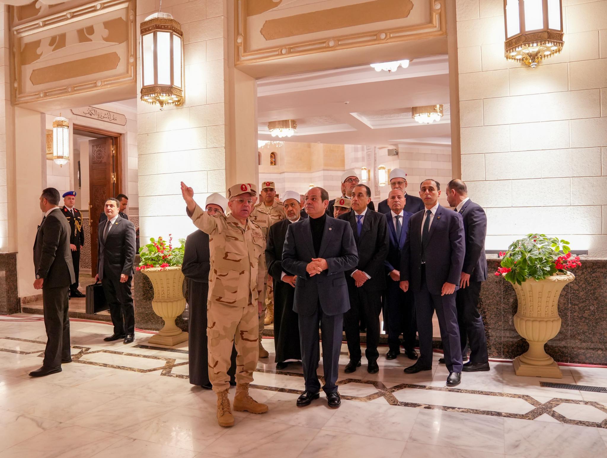 President Sisi launches renovations works at Sayyida Nafisa Mosque President Sisi launches renovations works at Sayyida Nafisa Mosque