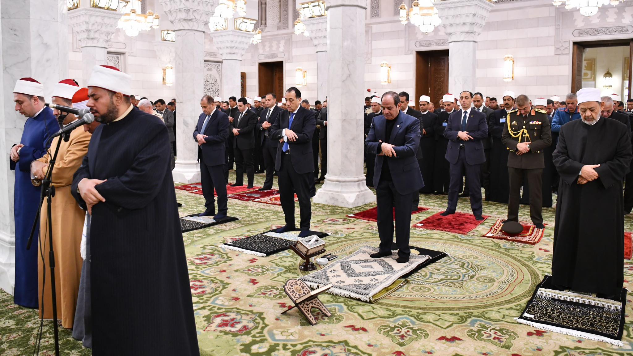 President Sisi launches renovations works at Sayyida Nafisa Mosque 4 President Sisi launches renovations works at Sayyida Nafisa Mosque 4