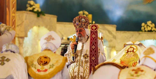 Pope Tawadros II leads Easter Mass 3 Pope Tawadros II leads Easter Mass 3