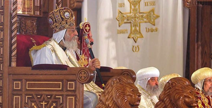 Pope Tawadros II leads Easter Mass 4 Pope Tawadros II leads Easter Mass 4