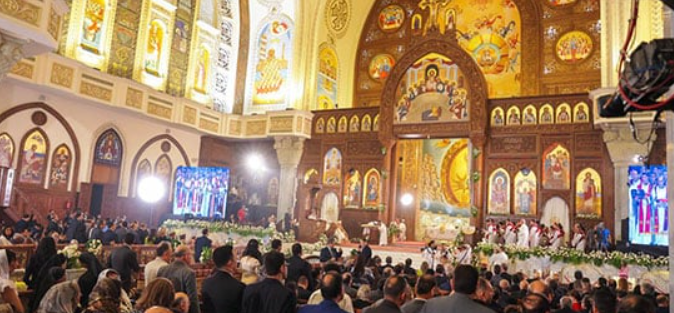 Pope Tawadros II leads Easter Mass 5 Pope Tawadros II leads Easter Mass 5