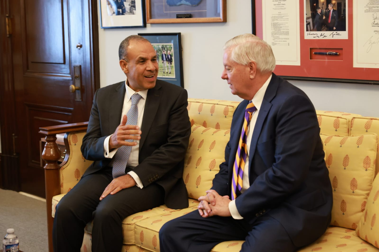 Egyptian Foreign Minister Meets with US Senator Lindsey Graham in Washington on Wednesday