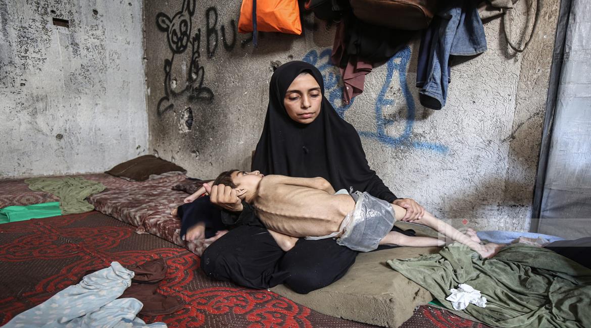 Gaza war starvation WAFA Gaza war starvation WAFA