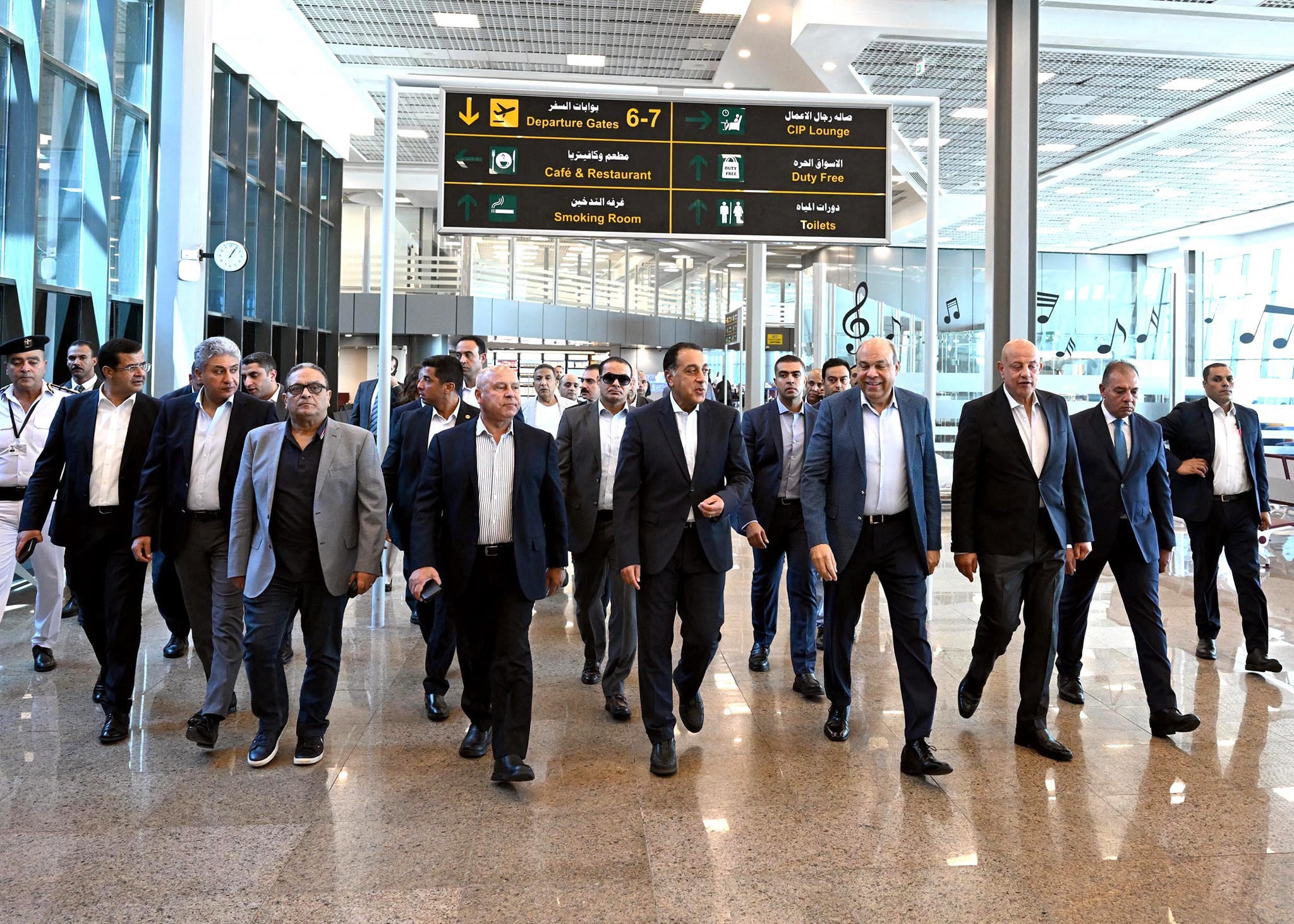 PM inspect Sphinx airport PM inspect Sphinx airport