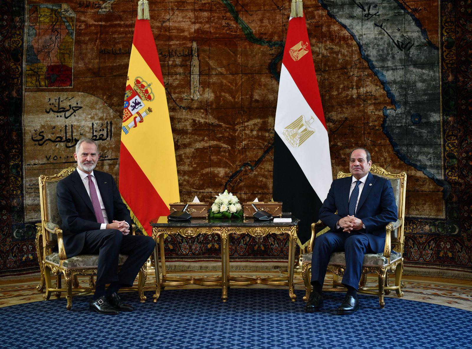 President Sisi receives King Felipe in Cairo 4 President Sisi receives King Felipe in Cairo 4