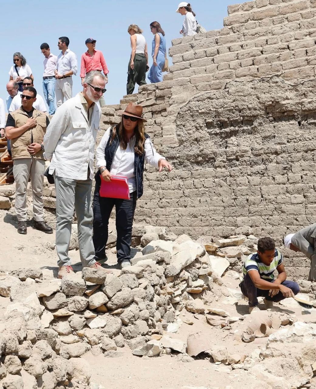 King Felip at Queen Letizia at Western Luxor 5 King Felip at Queen Letizia at Western Luxor 5
