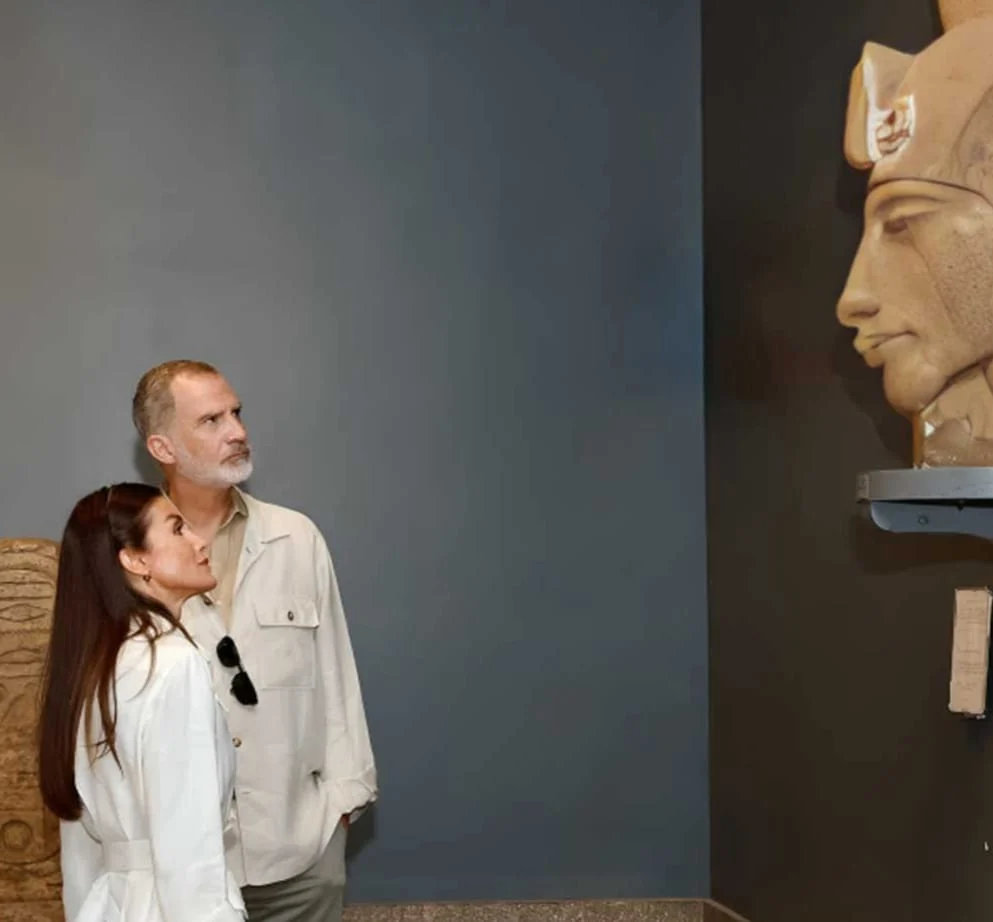 King Felip at Queen Letizia at Western Luxor 1 King Felip at Queen Letizia at Western Luxor 1