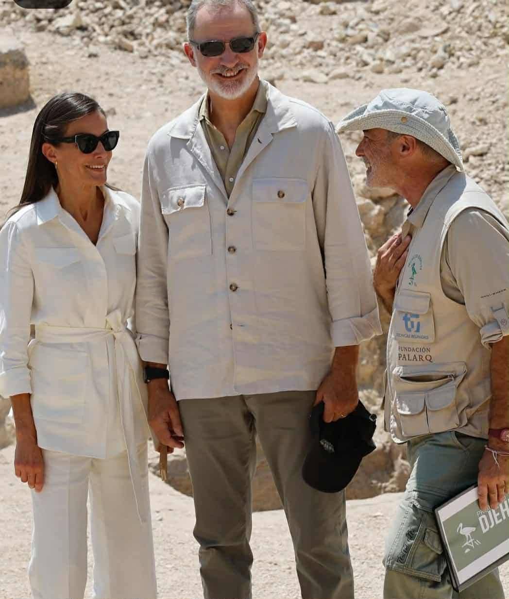 King Felip at Queen Letizia at Western Luxor 12 King Felip at Queen Letizia at Western Luxor 12