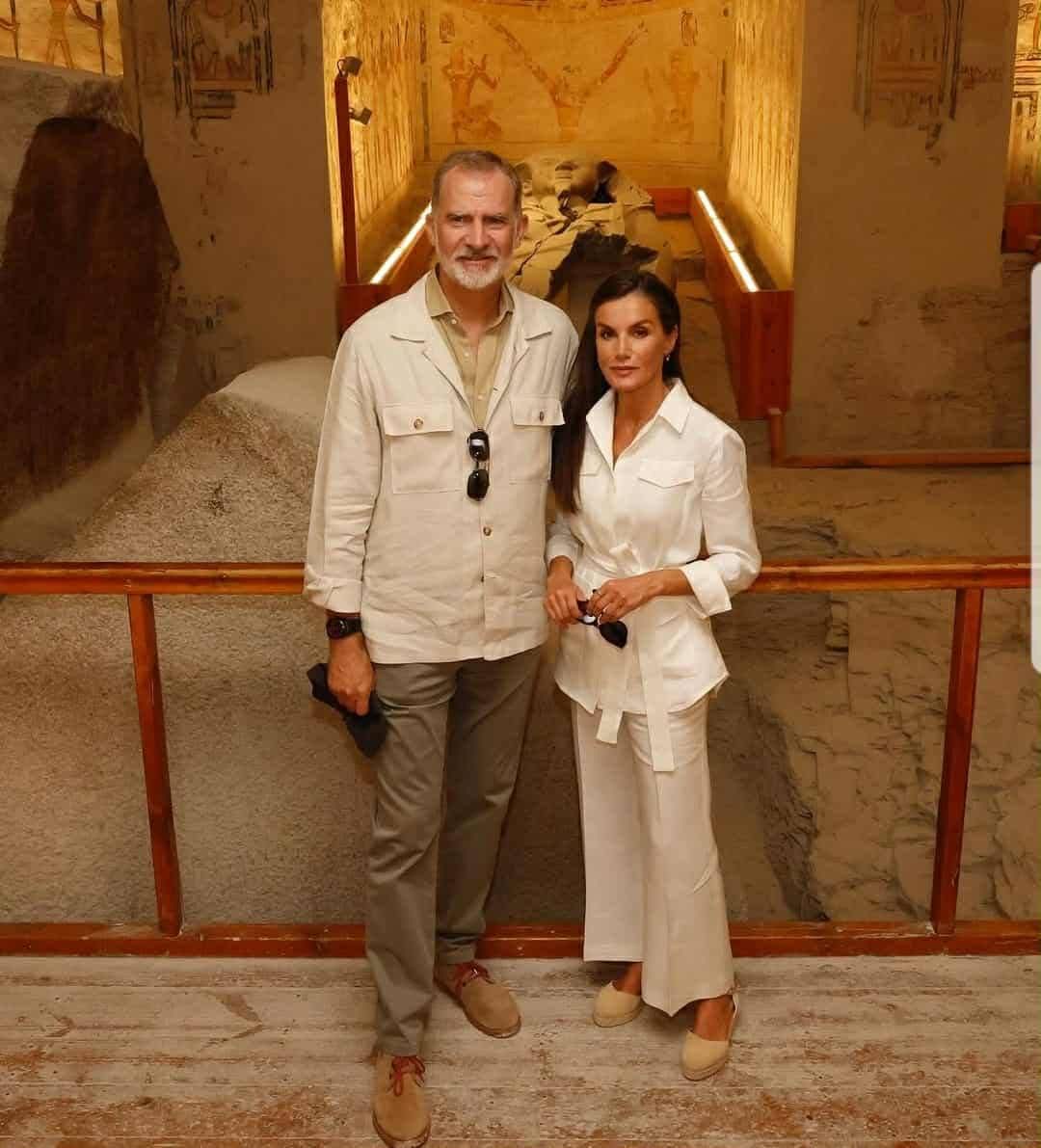 King Felip at Queen Letizia at Western Luxor 8 King Felip at Queen Letizia at Western Luxor 8