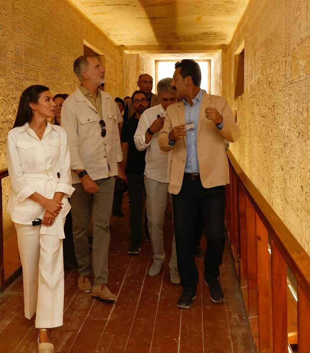 King Felip at Queen Letizia at Western Luxor 9 King Felip at Queen Letizia at Western Luxor 9