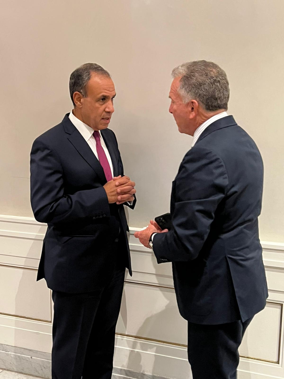 Abdelatty meets Witkoff at UNGA 80 Abdelatty meets Witkoff at UNGA 80