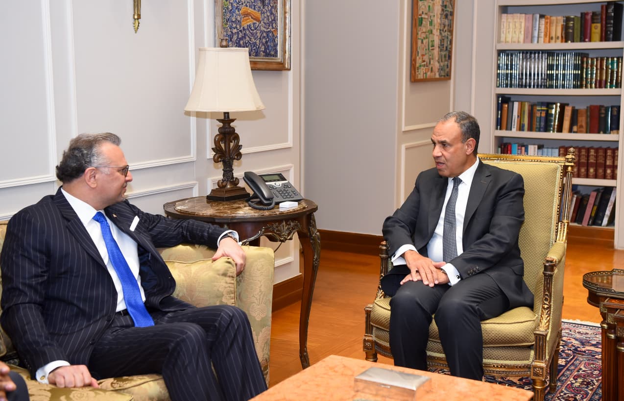 Egypt FM meets US president senior advisor Massad Boulos Egypt FM meets US president senior advisor Massad Boulos