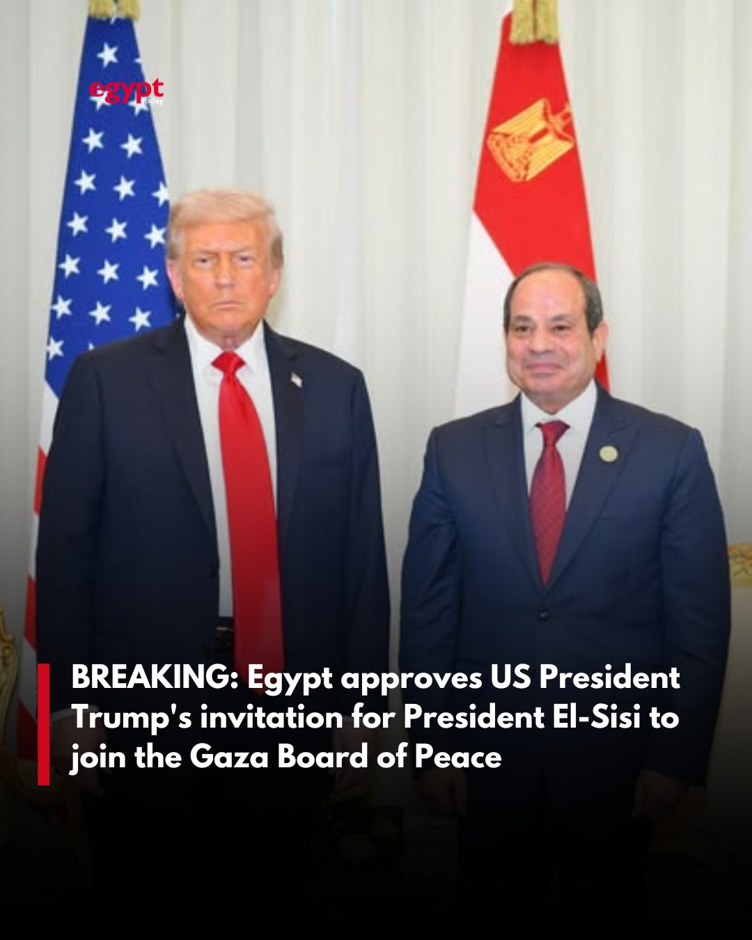 Egypt approval of BoP invitation