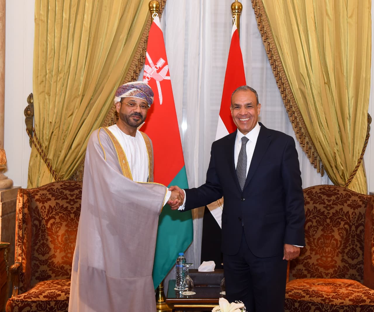 Egypt and Oman foreign ministers meet in Cairo Egypt and Oman foreign ministers meet in Cairo