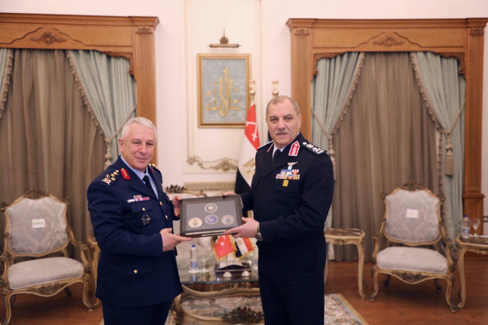 Egypt and Turkish air force commanders meet in Egypt 2 Egypt and Turkish air force commanders meet in Egypt 2