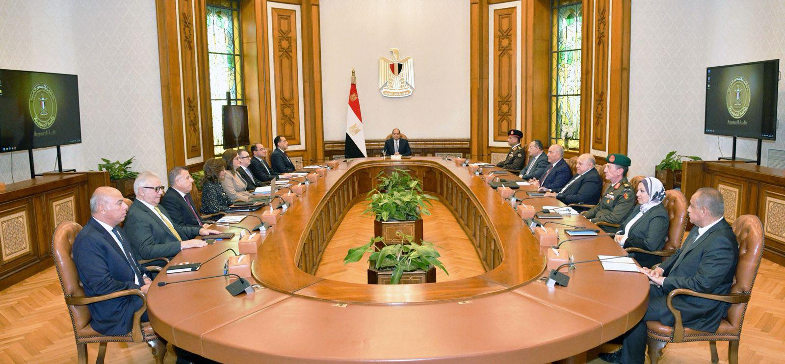 Sisi meets NTA board of trustees Sisi meets NTA board of trustees