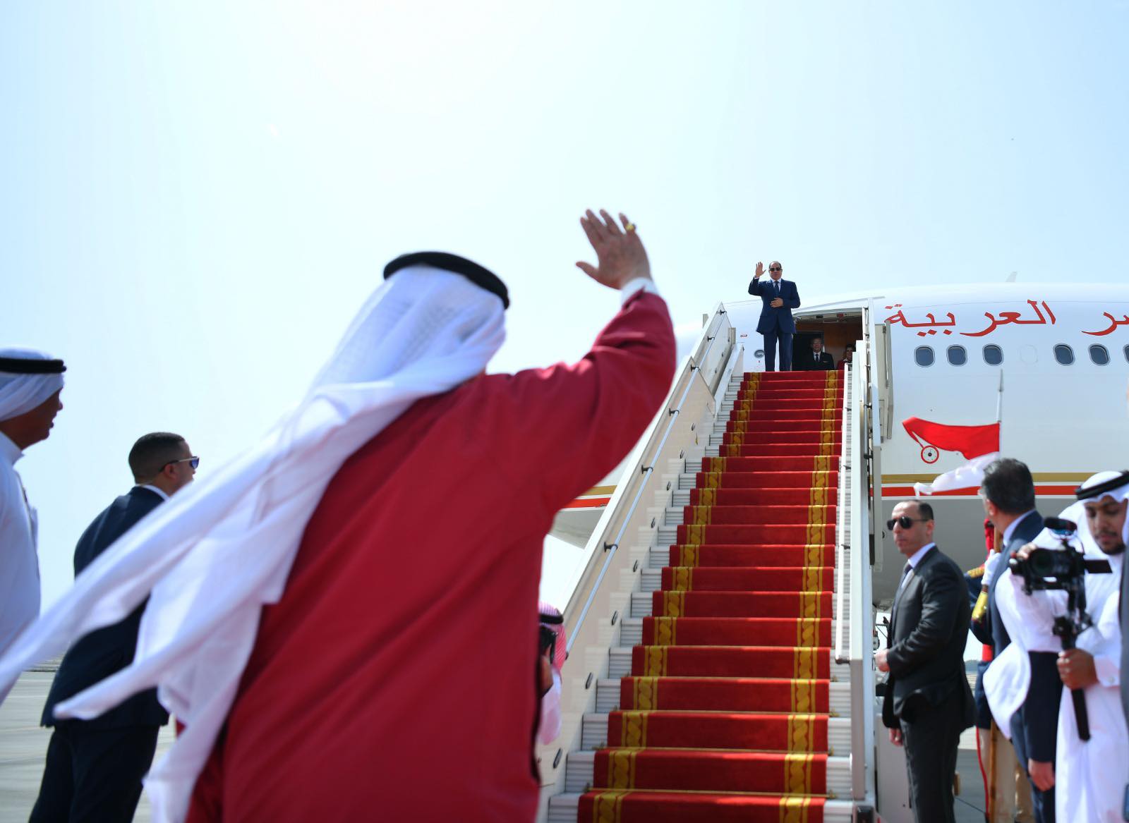 Sisi and Bahrain king meet in Manama 2 Sisi and Bahrain king meet in Manama 2