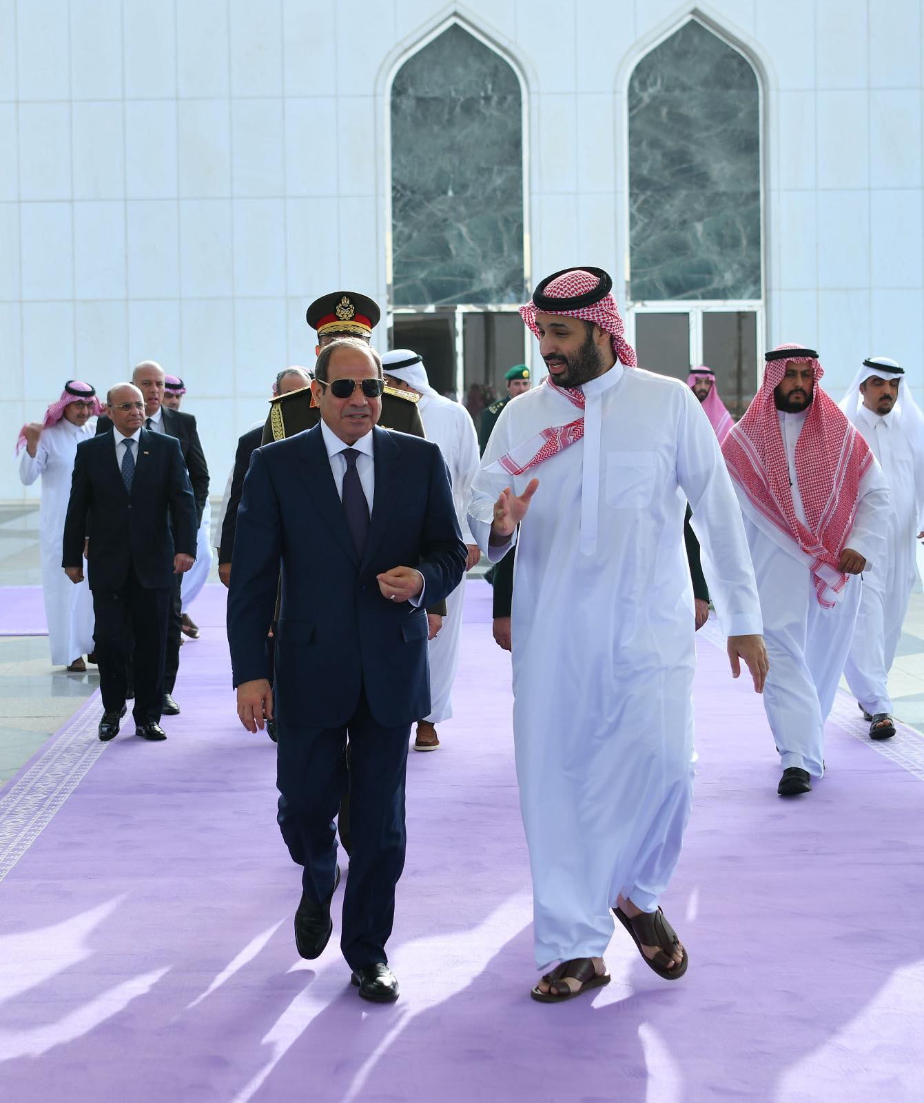 Sisi and bin Salman meet in Jeddah Sisi and bin Salman meet in Jeddah