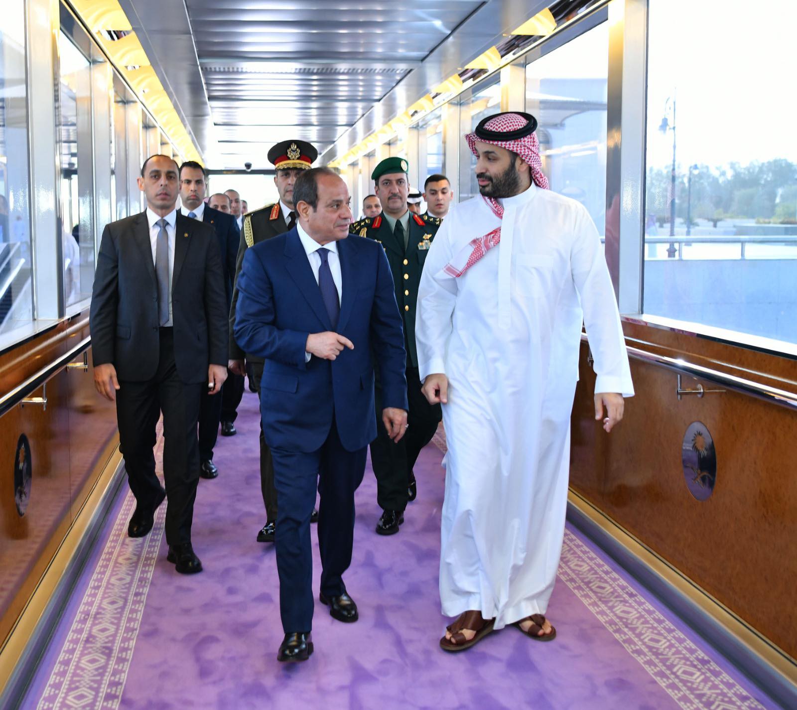 Sisi and bin Salman meet in Jeddah 3 Sisi and bin Salman meet in Jeddah 3