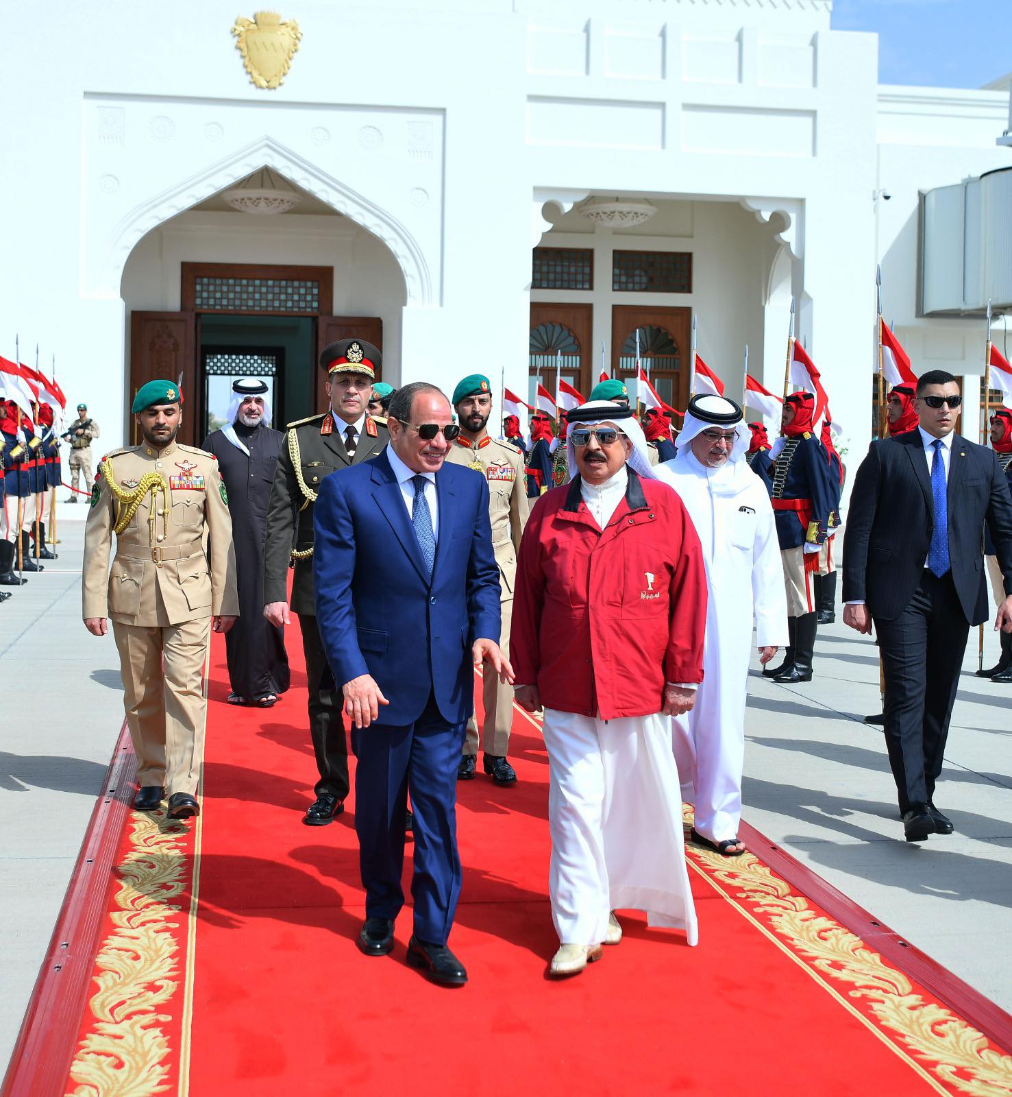 Sisi and King of Bahrain meet Sisi and King of Bahrain meet