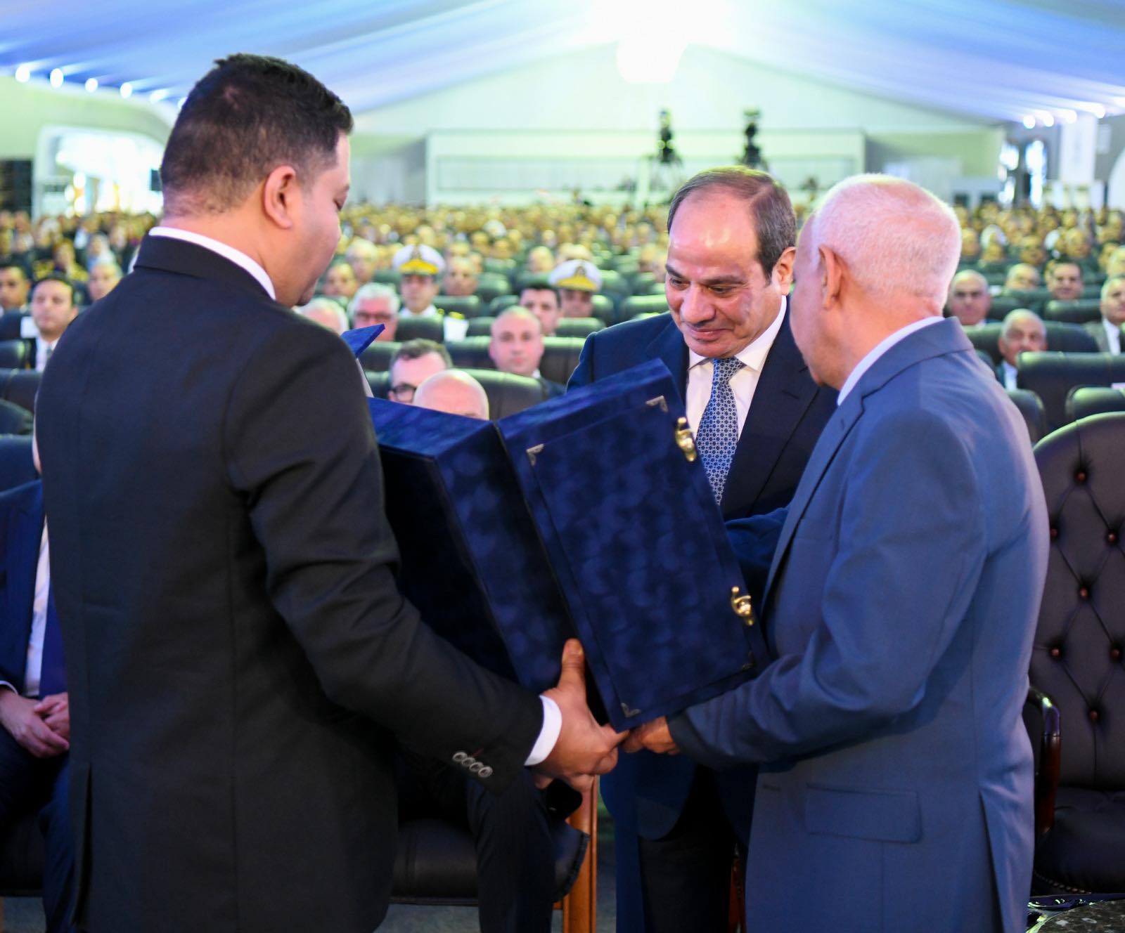 Sisi attends Labor Day celebration 2 Sisi attends Labor Day celebration 2