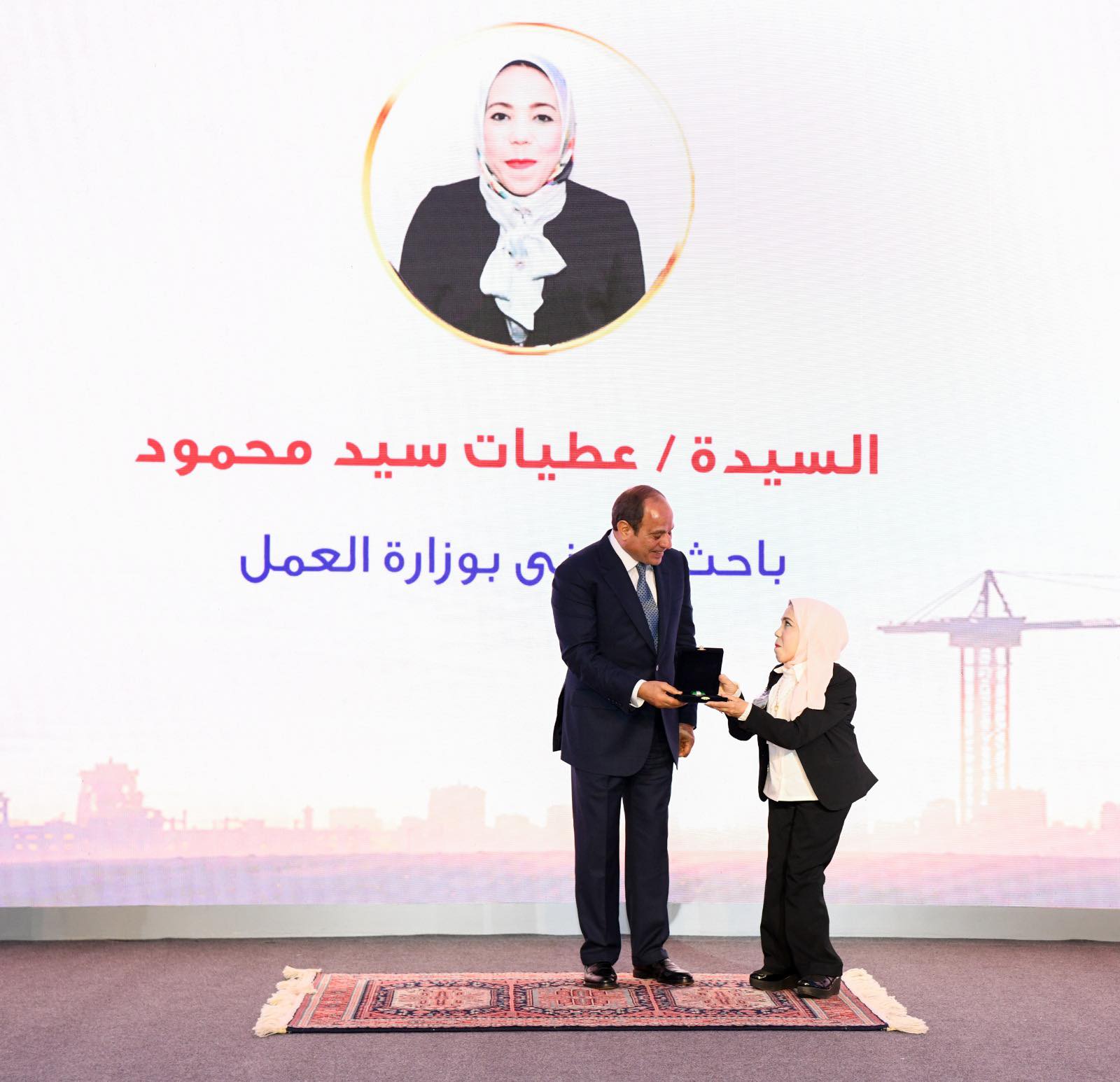 Sisi attends Labor Day celebration 1 Sisi attends Labor Day celebration 1