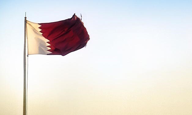Flag of Qatar - via Flickr photo Creative Commons via Wikimedia commons