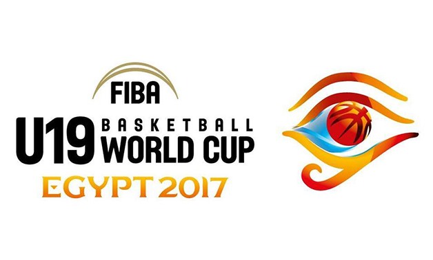 The FIBA Under-19 Basketball World Cup Egypt 2017 logo - official website