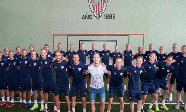 Athletic Bilbao family shows support to Yeray - Athletic Club Twitter Account